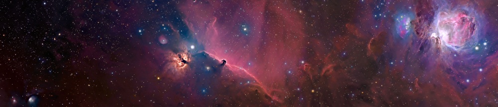 Panorama Orion Constellation
